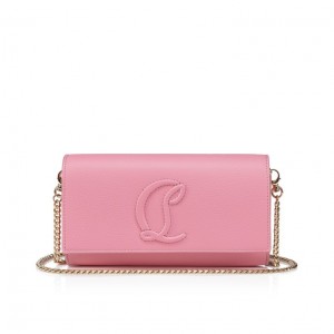 Christian Louboutin By My Side Women Crossbody Bags Pink | UVCQKN-724