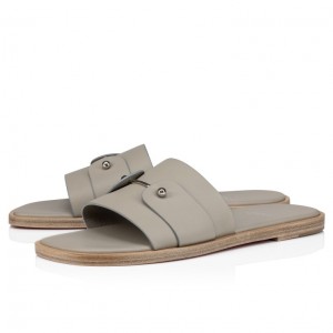 Christian Louboutin Chambelimule Men Sandals Grey | ZPMUYI-954