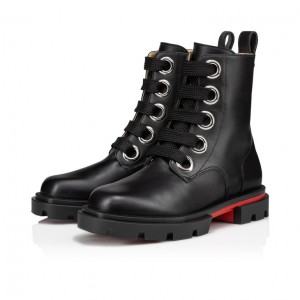 Christian Louboutin Montana Kids' Boots Black | DTCPGS-965