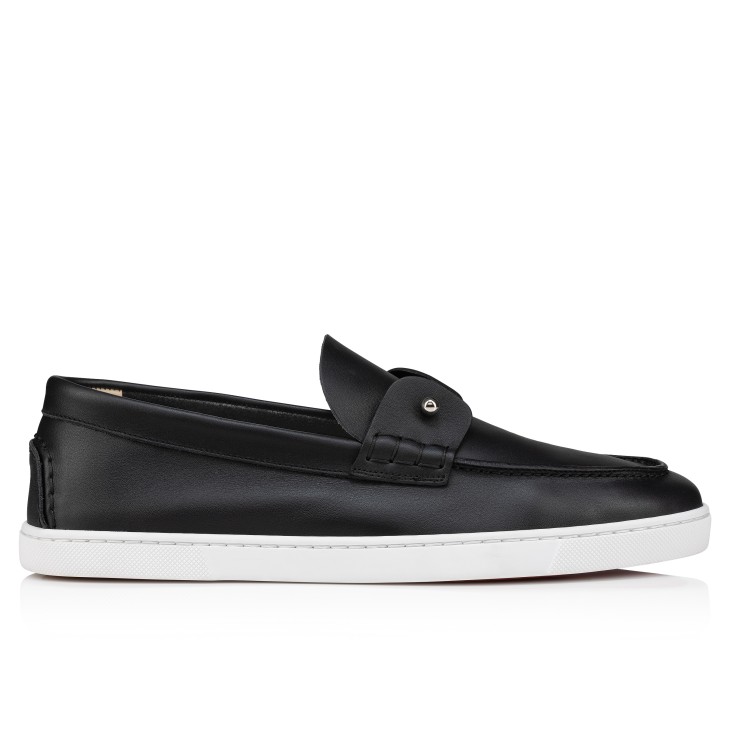 Christian Louboutin Chambeliboat Men Sneakers Black | DHQZOF-328