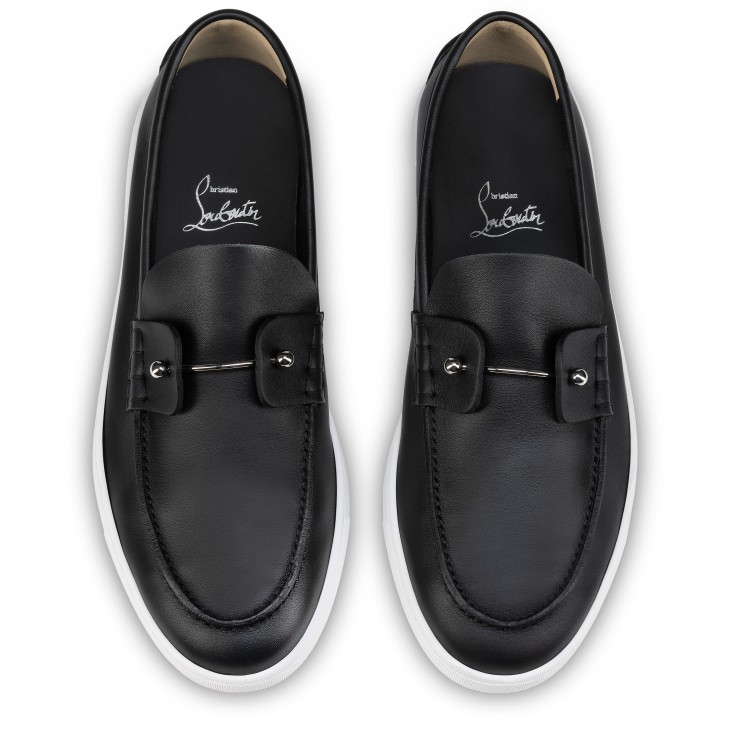 Christian Louboutin Chambeliboat Men Sneakers Black | DHQZOF-328