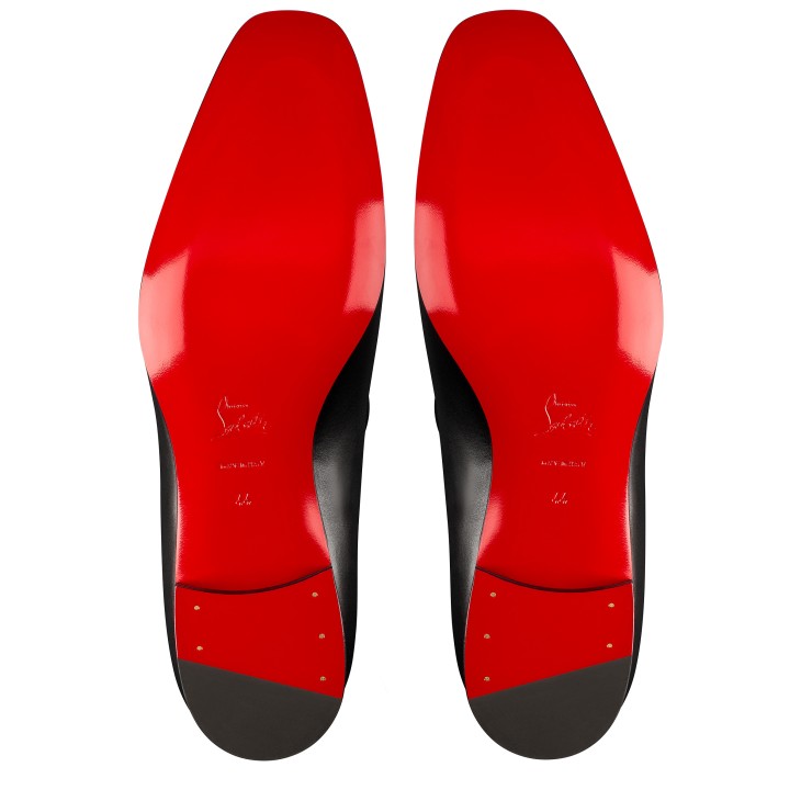 Christian Louboutin Dandelion Men Moccasins Black | FBMJAW-913