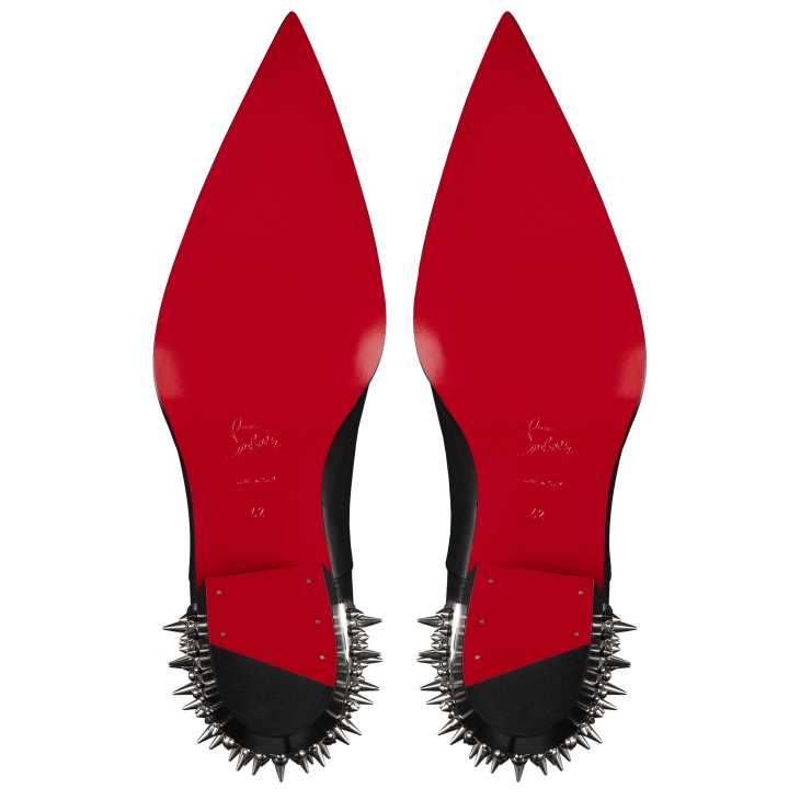 Christian Louboutin Eliviss Meteor Men Buckle Shoes Black | SQENZP-592