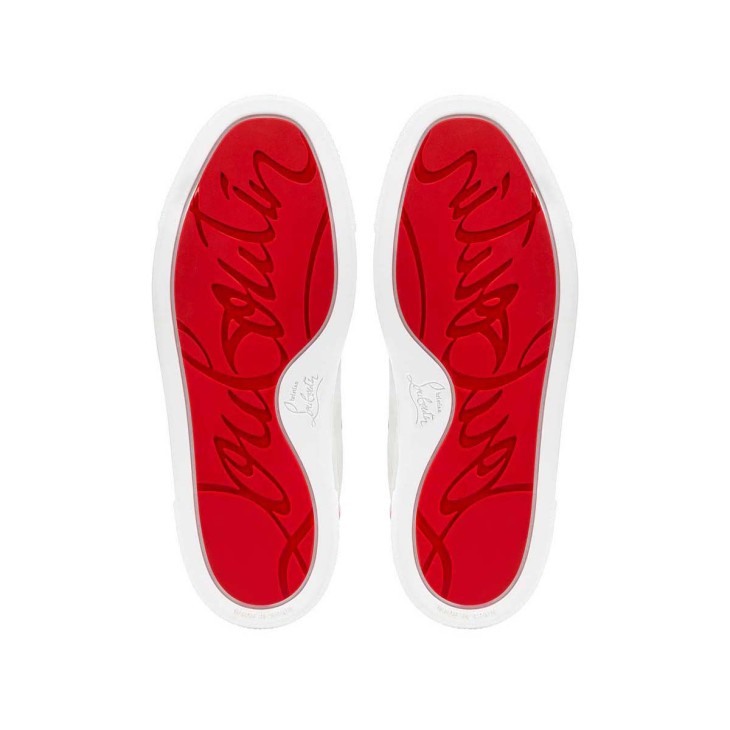 Christian Louboutin Funnyto Kids' Sneakers White / Pink | HSIDUN-807