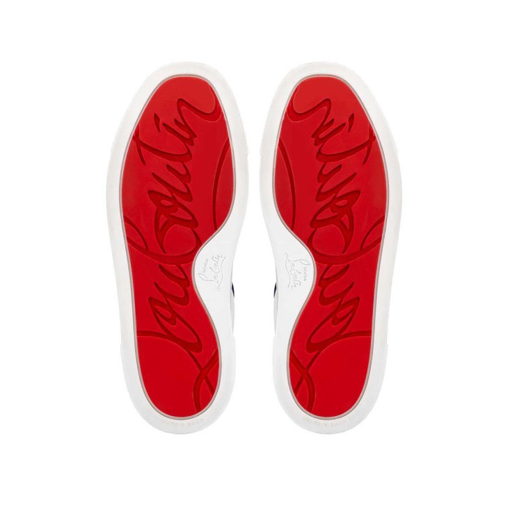 Christian Louboutin Funnyto Kids' Sneakers Blue | VJQXSG-743