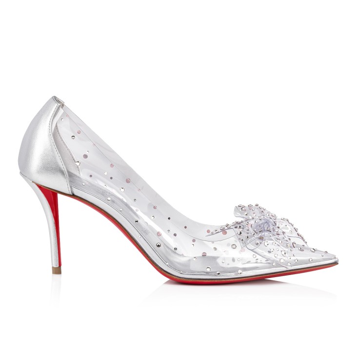 Christian Louboutin Jelly Strass Women Pumps Silver | BPKZGR-150