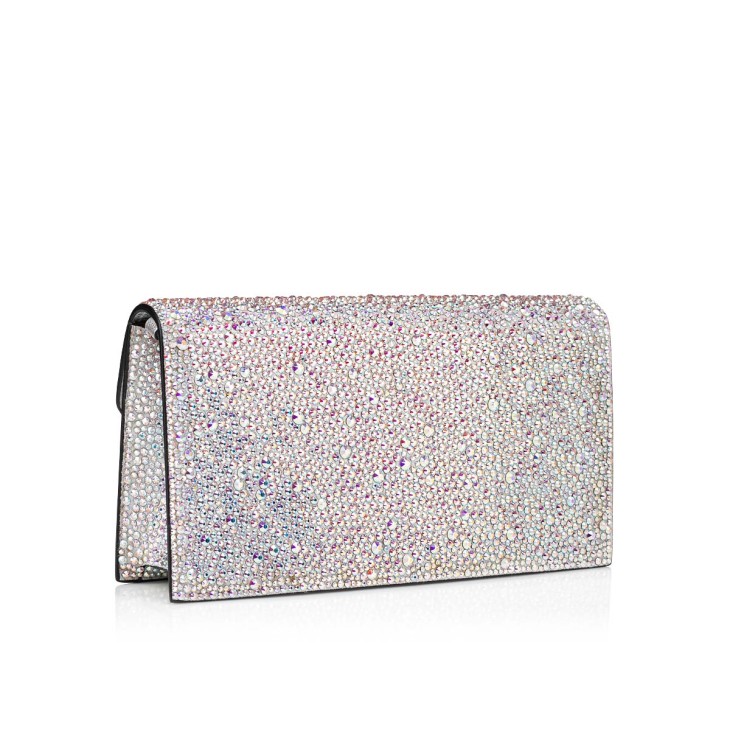 Christian Louboutin Loubi54 Women Clutch Bags Silver | KHRSOC-193