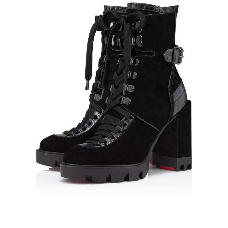 Christian Louboutin Macademia Women Boots Black | UEXOSP-854