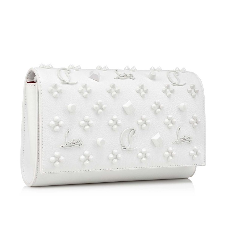 Christian Louboutin Paloma clutch Women Mini Bags White | HSJTMY-150